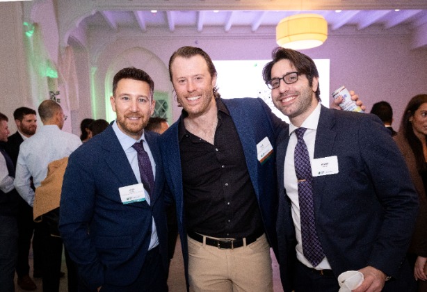 Josh Goodkin, JNFuture Tri-state Board Member; Rob Bernton, JNFuture Tri-state Board Member; Shawn Shirian