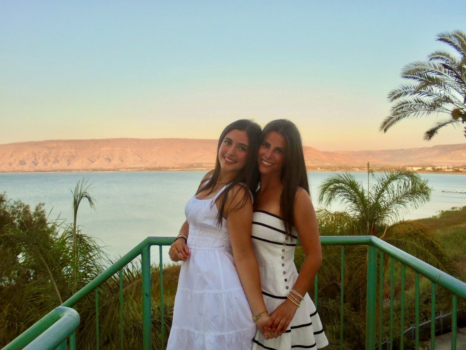 Nina Weiner and Scarlett Kramer in the Kineret