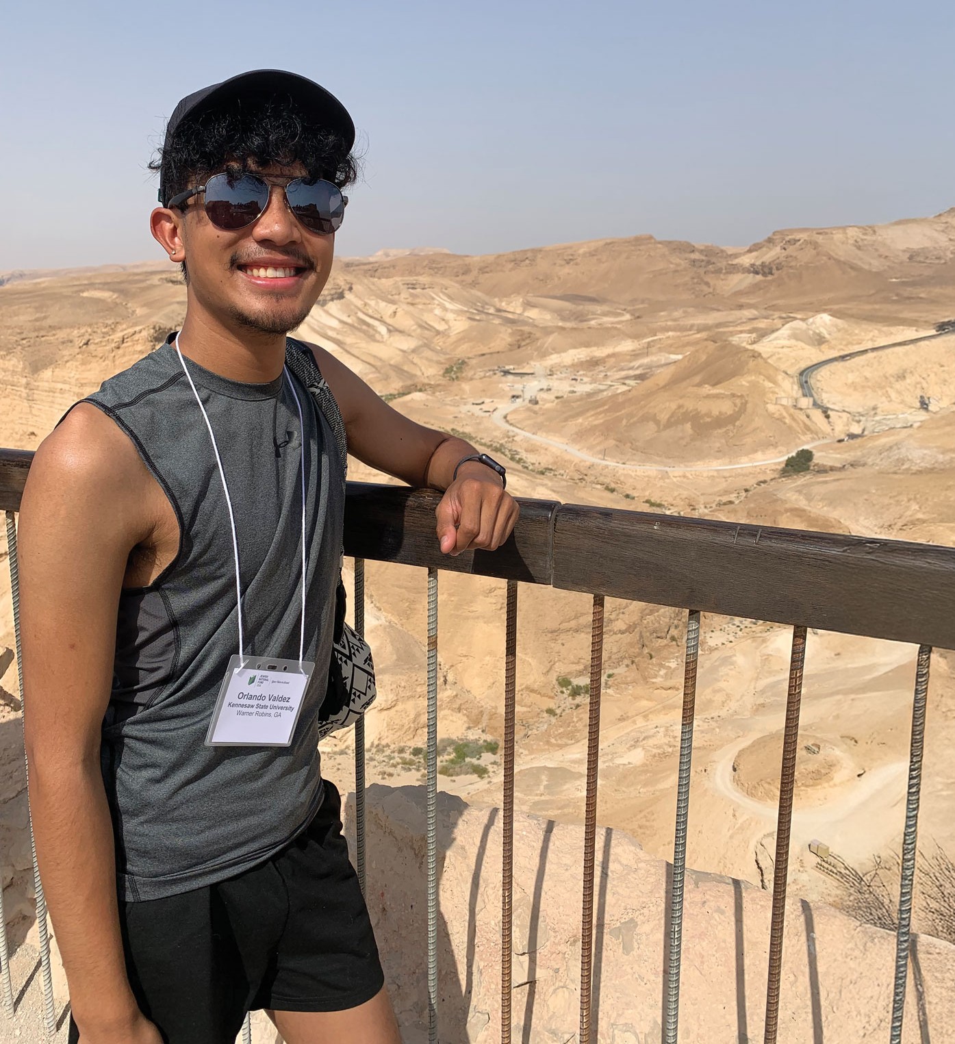 Orlando-Valdez-in-Israel-through-Caravan-for-Democracy