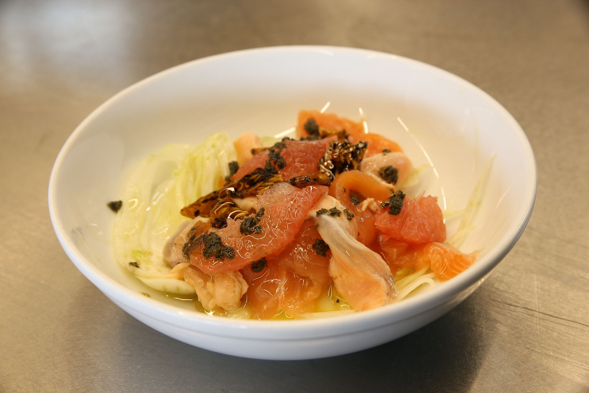 Recipe: Raw Trout & Fennel Salad