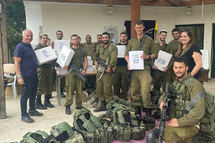 Soldiers With Packages