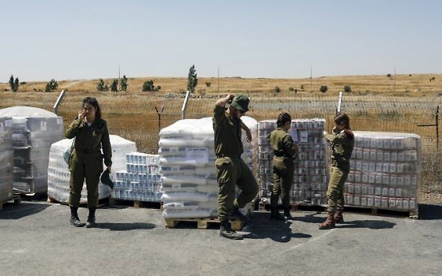 Soldiers With Supplies