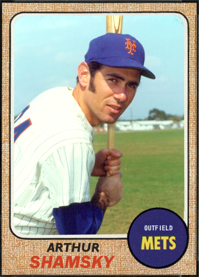 arthur shamsky_trading card arthur shamsky_trading card
