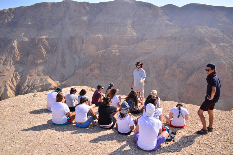 AMHSI Students on a Mountain