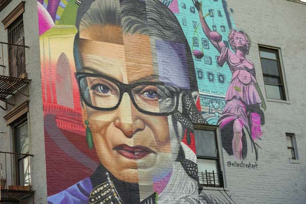 RBG graffiti
