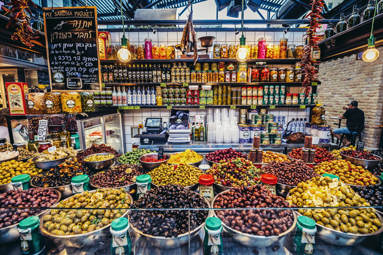 Shuk Image of Products and Food