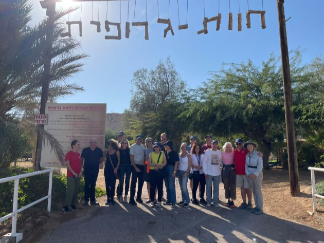 Arizona philanthropists visit the Red Mountain Therapeutic Riding Center, a rehabilitative facility in Israel’s southern region using cutting-edge equine therapy to help children with disabilities