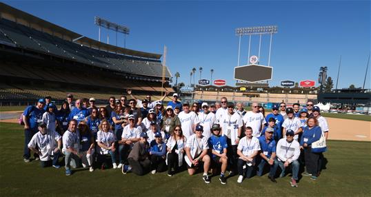 JNF-USA major donors in Los Angeles attend VIP event at Dodger Stadium
