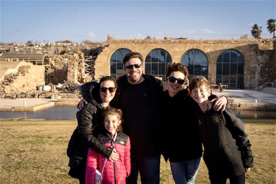 The Laizerovich family in Israel